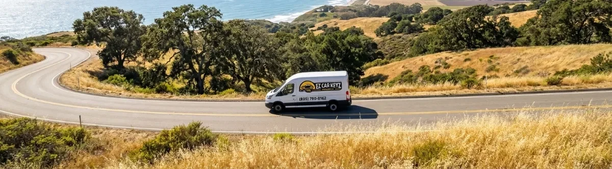 EZ Car Keyz mobile locksmith van