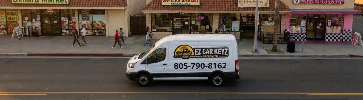 EZ Car Keyz mobile locksmith van
