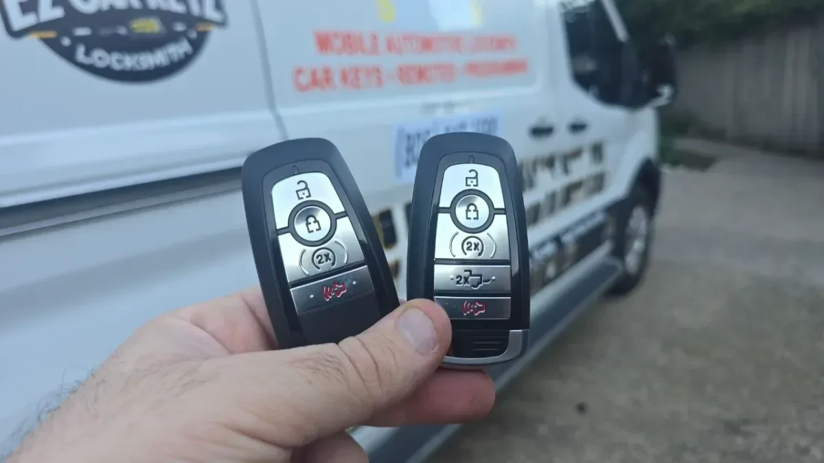 Licensed locksmith replacing 2010 Ford F-150 key in El Cajon CA