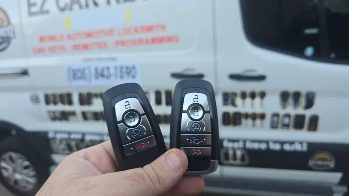 Certified auto locksmith servicing 2019 Ford F-150 in Oceanside CA