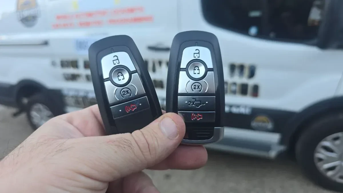 All keys lost service for 2008 Ford F-250 by EZ Car Keyz Escondido CA