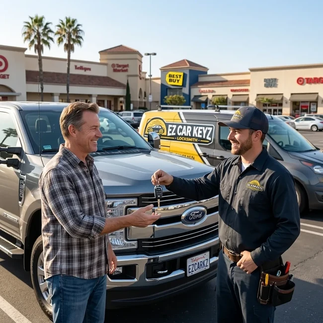 Ford F-250 key replacement in San Diego County