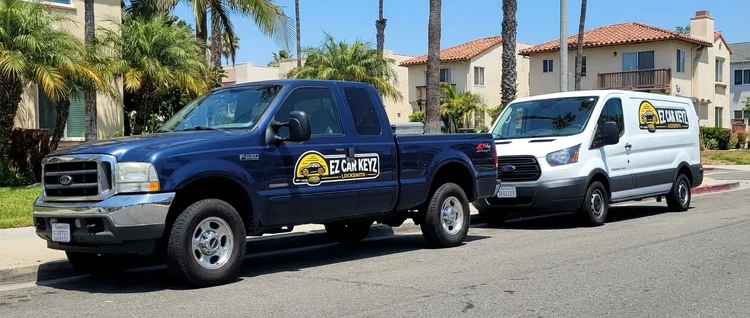 Ford F-250 mobile car key service by EZ Car Keyz in San Diego County