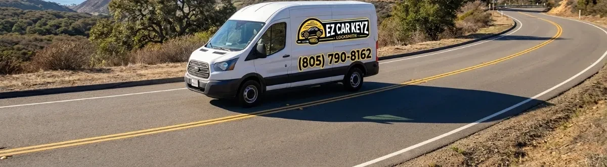 EZ Car Keyz mobile locksmith van