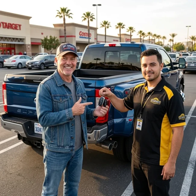 Ford F-350 key replacement in San Diego County