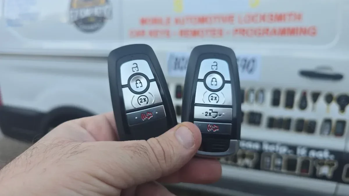 Insured mobile locksmith working on 2011 Ford Fiesta in Coronado CA