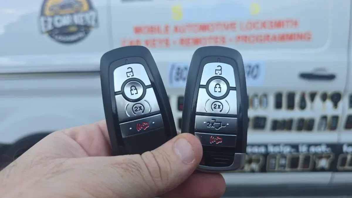 2015 Ford Fiesta key made with no spare by EZ Car Keyz Escondido CA