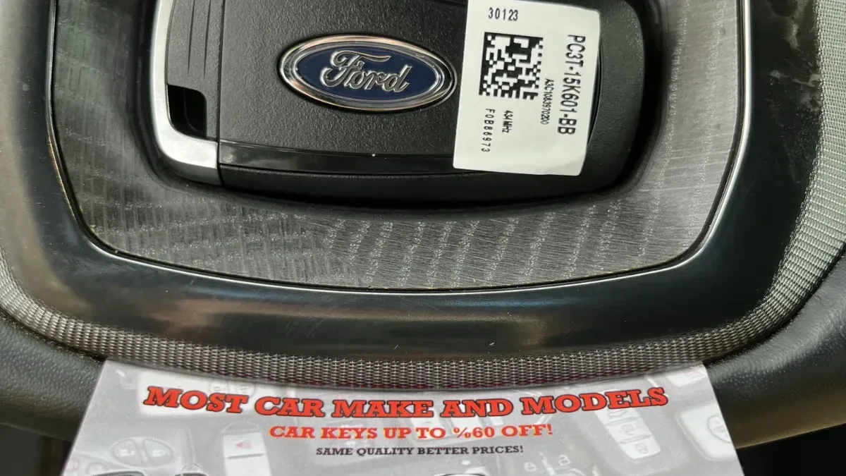 Lost 2012 Ford Focus key replacement by EZ Car Keyz in Chula Vista CA