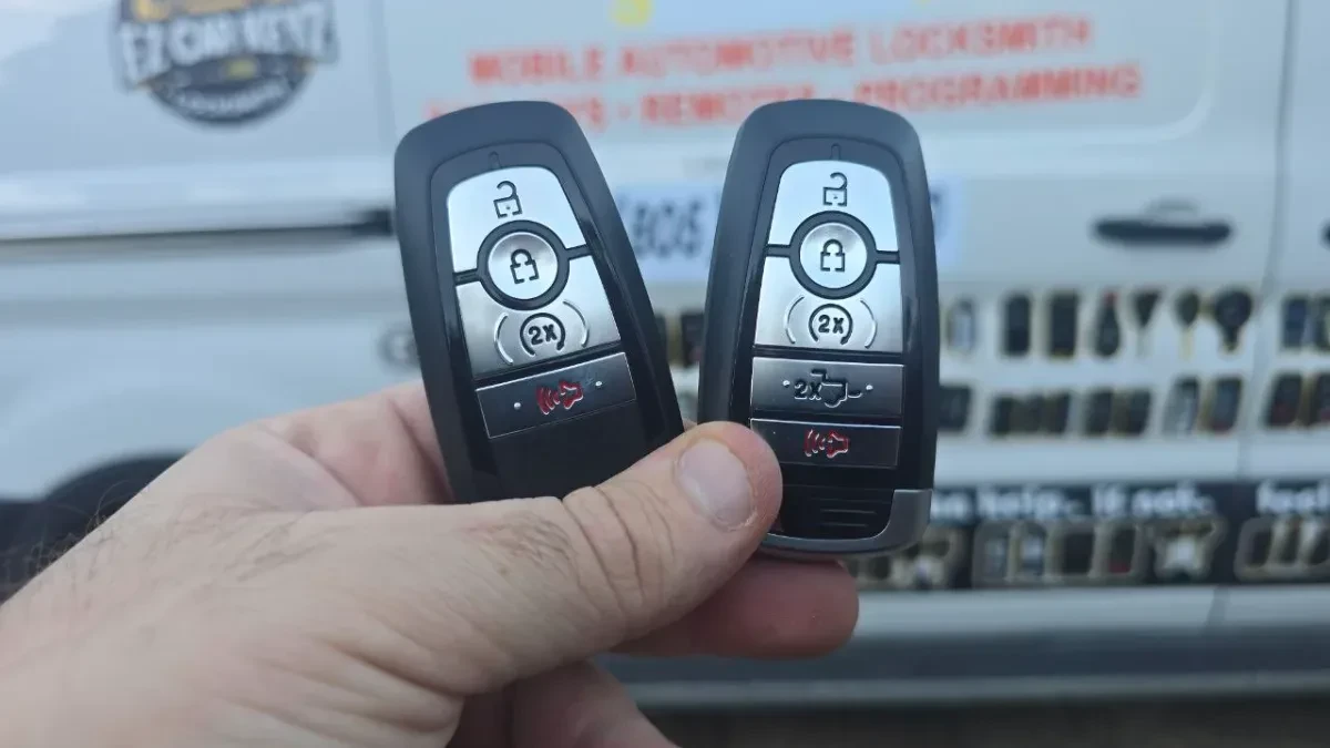 2018 Ford Fusion key made with no spare by EZ Car Keyz Lakeside CA