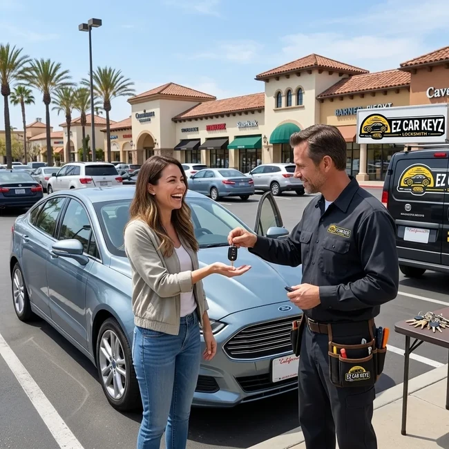 Ford Fusion key replacement in San Diego County