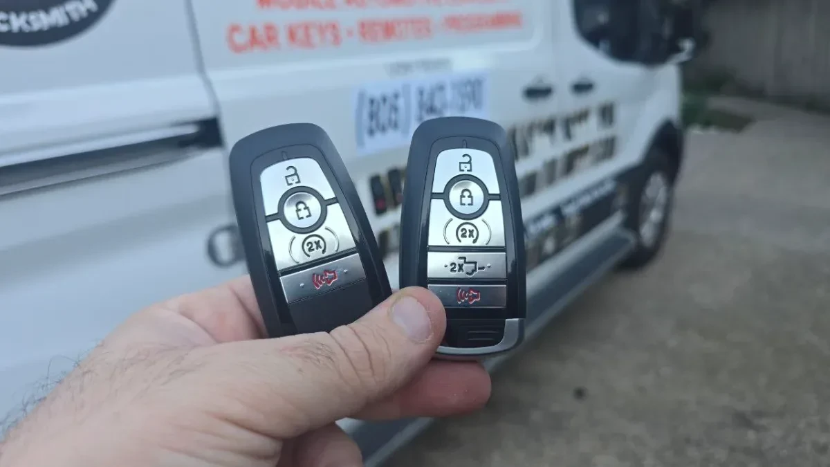 Low cost 2002 Ford Ranger car key service by EZ Car Keyz Ramona CA
