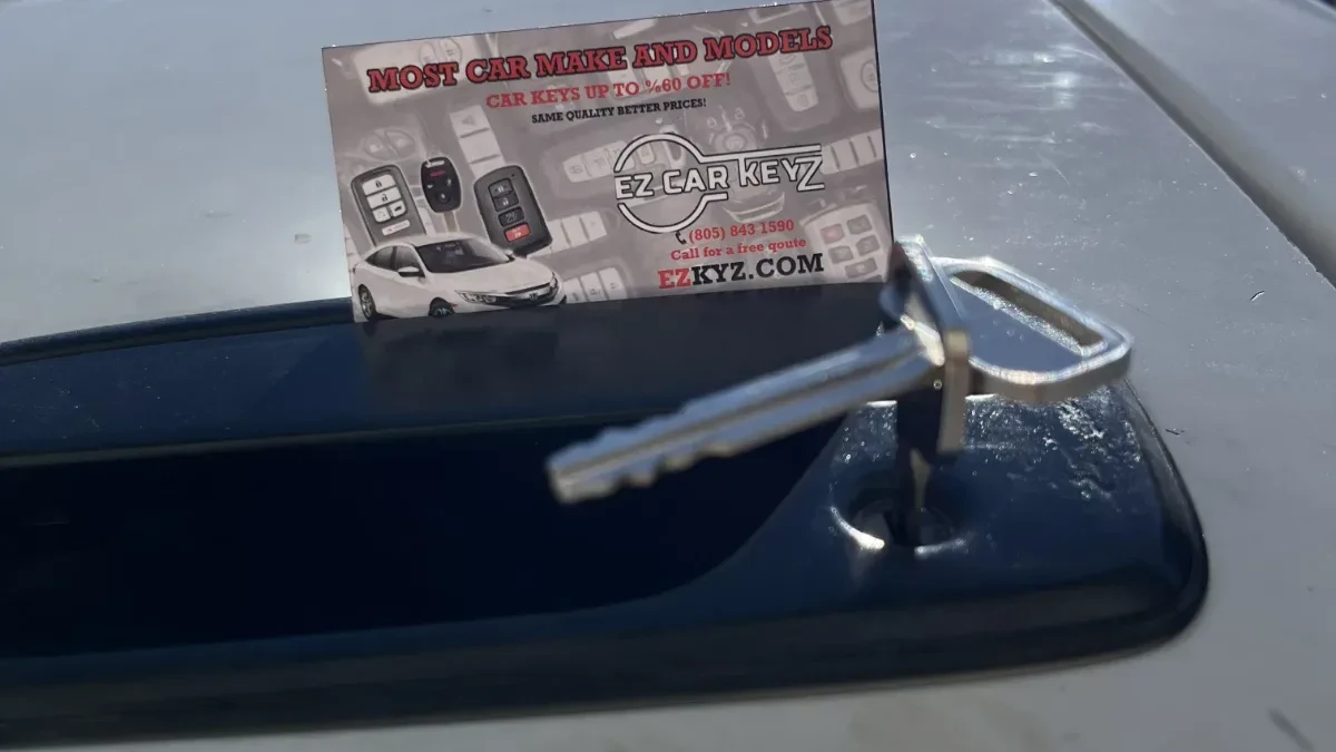 On-site 2000 Ford Taurus car key programming in Solana Beach CA