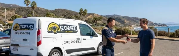 On-site 2000 Ford Taurus key service review - EZ Car Keyz Solana Beach CA
