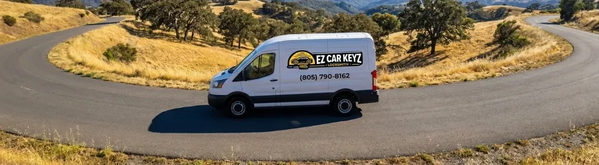 EZ Car Keyz mobile locksmith van