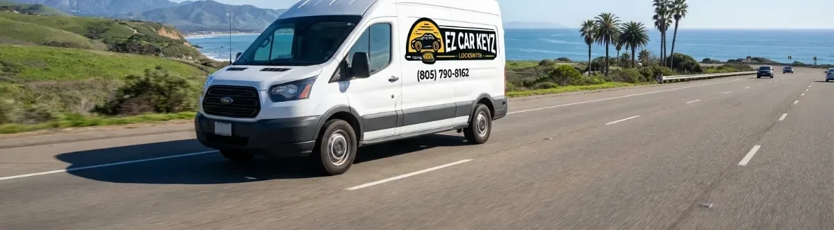 EZ Car Keyz mobile locksmith van