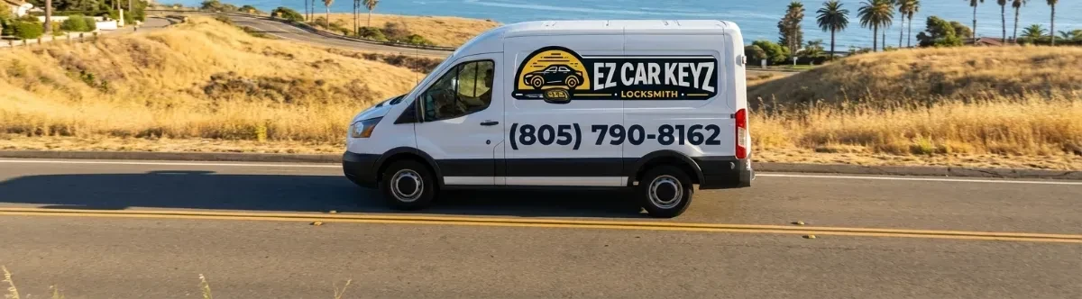 EZ Car Keyz mobile locksmith van