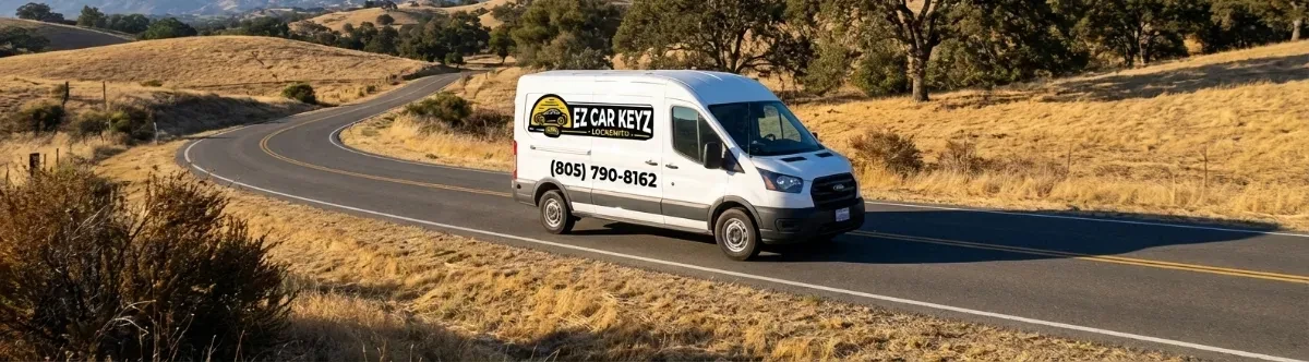 EZ Car Keyz mobile locksmith van