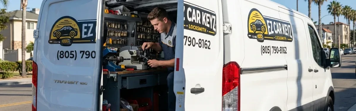 Same-day 2016 Ford Transit Connect key fob replacement from EZ Car Keyz Imperial Beach CA