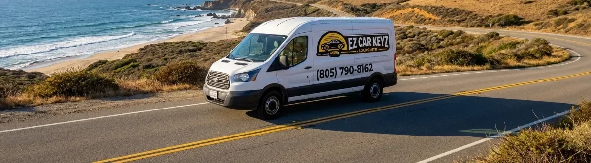 EZ Car Keyz mobile locksmith van