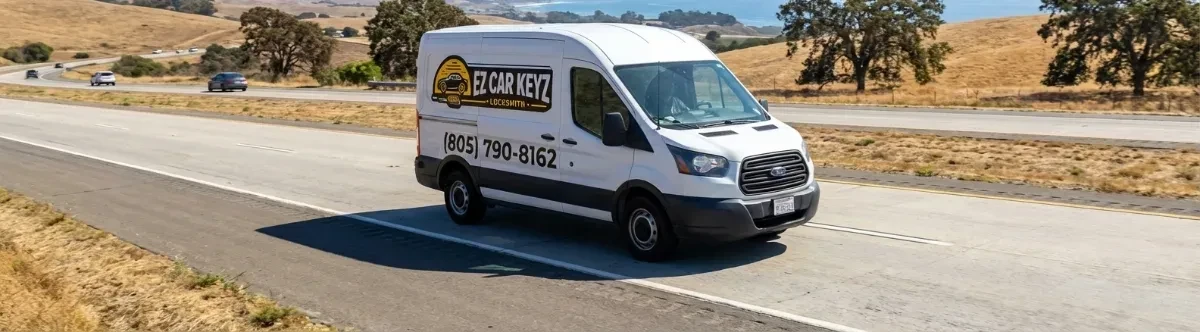 EZ Car Keyz mobile locksmith van