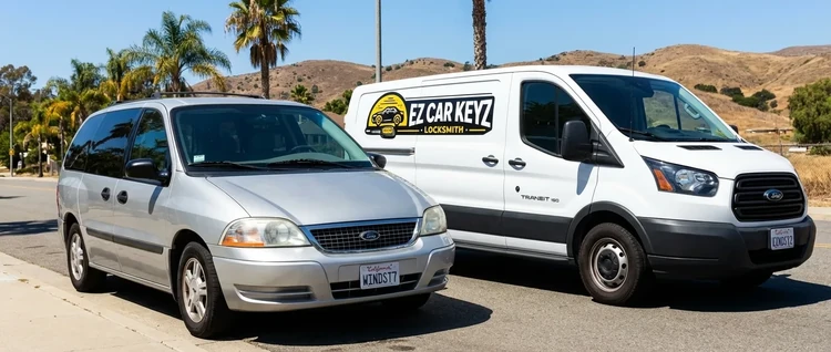 Ford Windstar mobile car key service by EZ Car Keyz in San Diego County