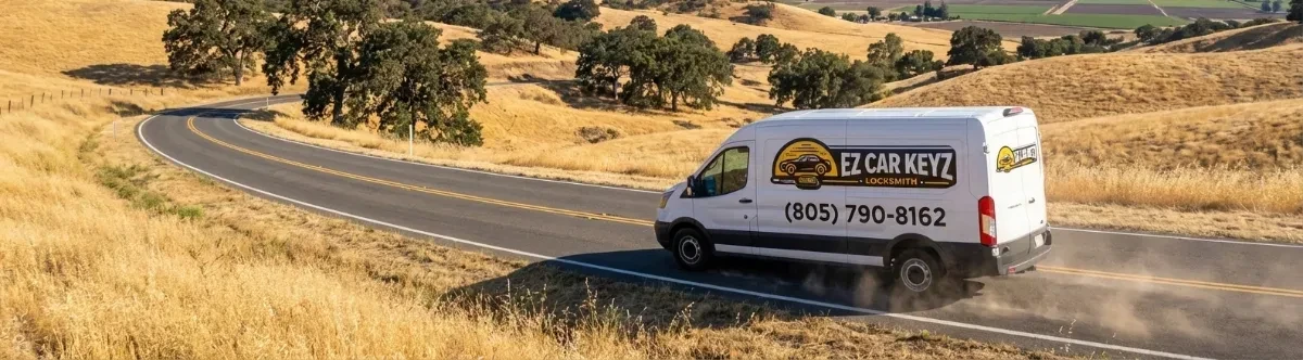 EZ Car Keyz mobile locksmith van