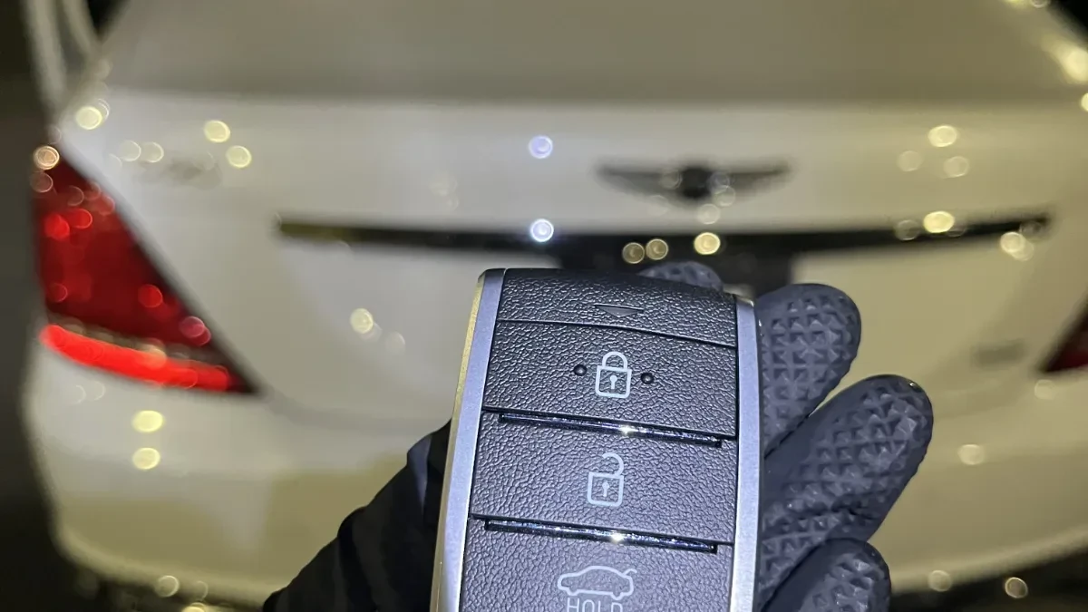 All keys lost service for 2018 Genesis G90 by EZ Car Keyz Ramona CA