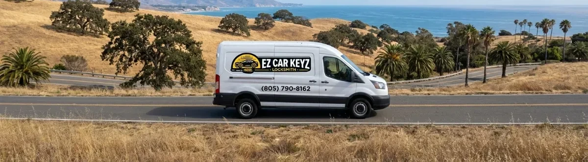 EZ Car Keyz mobile locksmith van