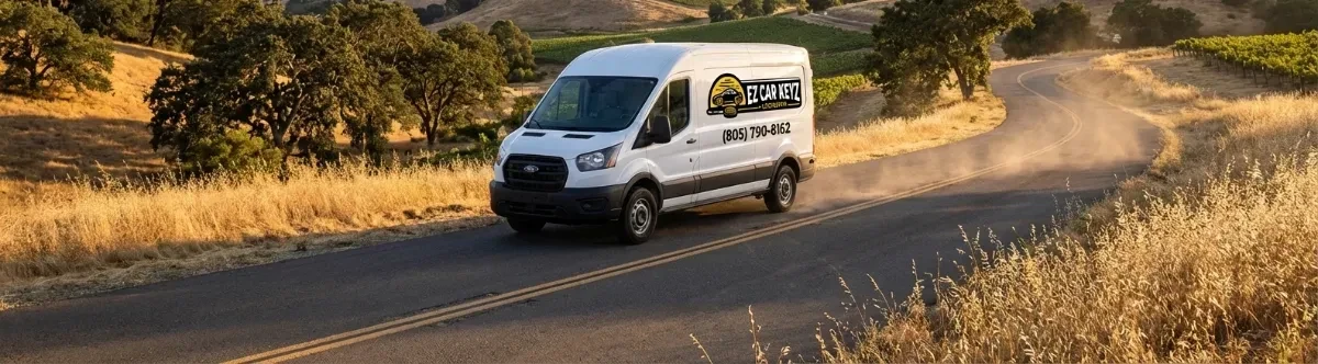 EZ Car Keyz mobile locksmith van