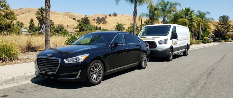 Genesis G90 mobile car key service by EZ Car Keyz in San Diego County