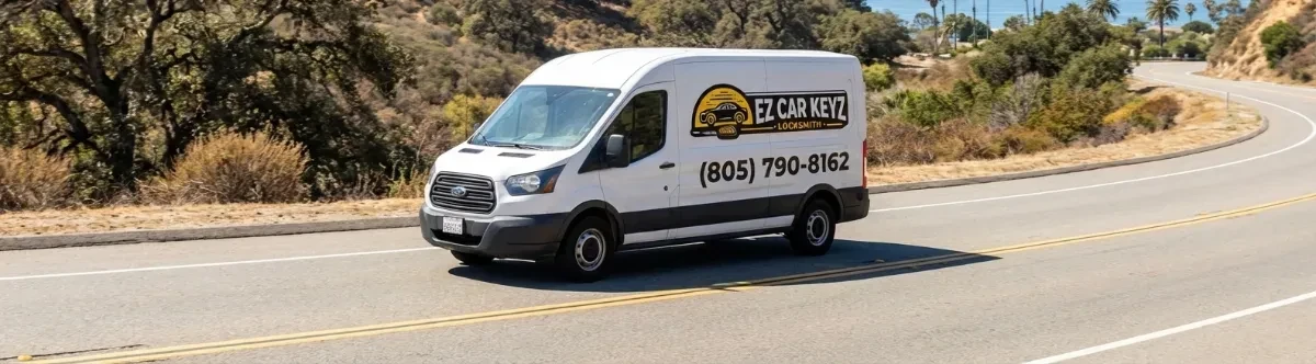 EZ Car Keyz mobile locksmith van