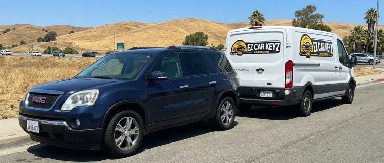 GMC Acadia mobile car key service by EZ Car Keyz in San Diego County