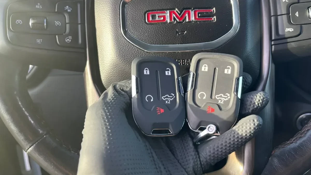 2008 GMC Envoy key made with no spare by EZ Car Keyz Rancho Bernardo CA