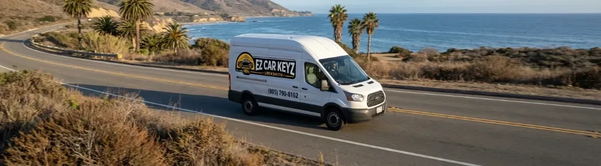 EZ Car Keyz mobile locksmith van