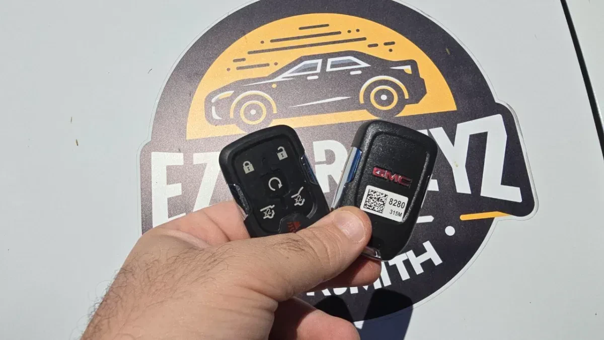 Quick turnaround 2019 GMC Terrain car key by EZ Car Keyz in San Ysidro CA