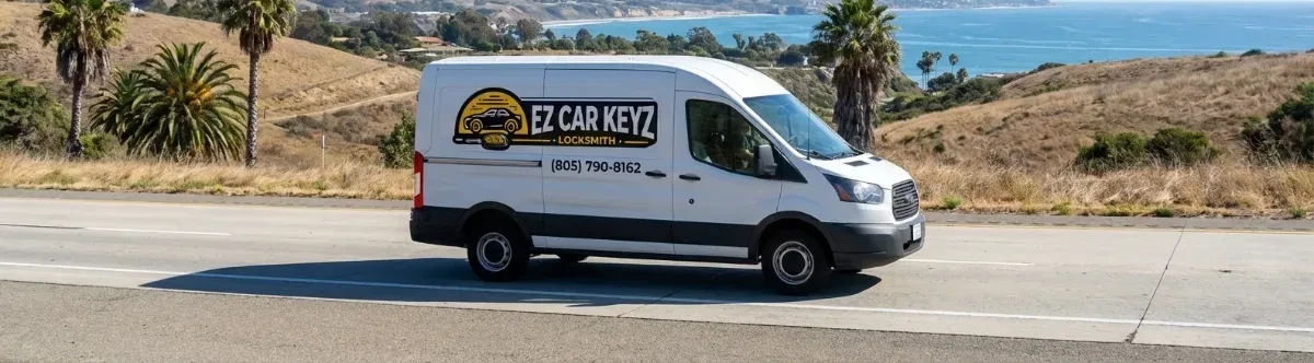 EZ Car Keyz mobile locksmith van