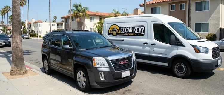 GMC Terrain mobile car key service by EZ Car Keyz in San Diego County