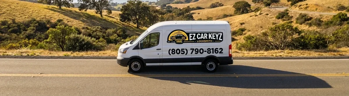 EZ Car Keyz mobile locksmith van