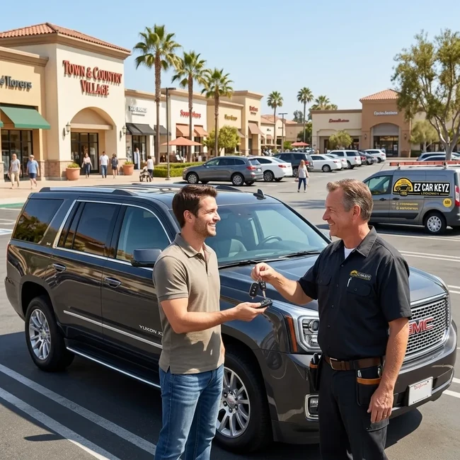 GMC Yukon Xl key replacement in San Diego County