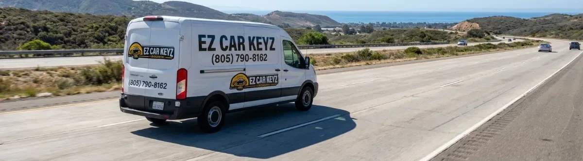 EZ Car Keyz mobile locksmith van