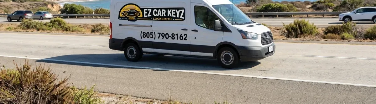 EZ Car Keyz mobile locksmith van
