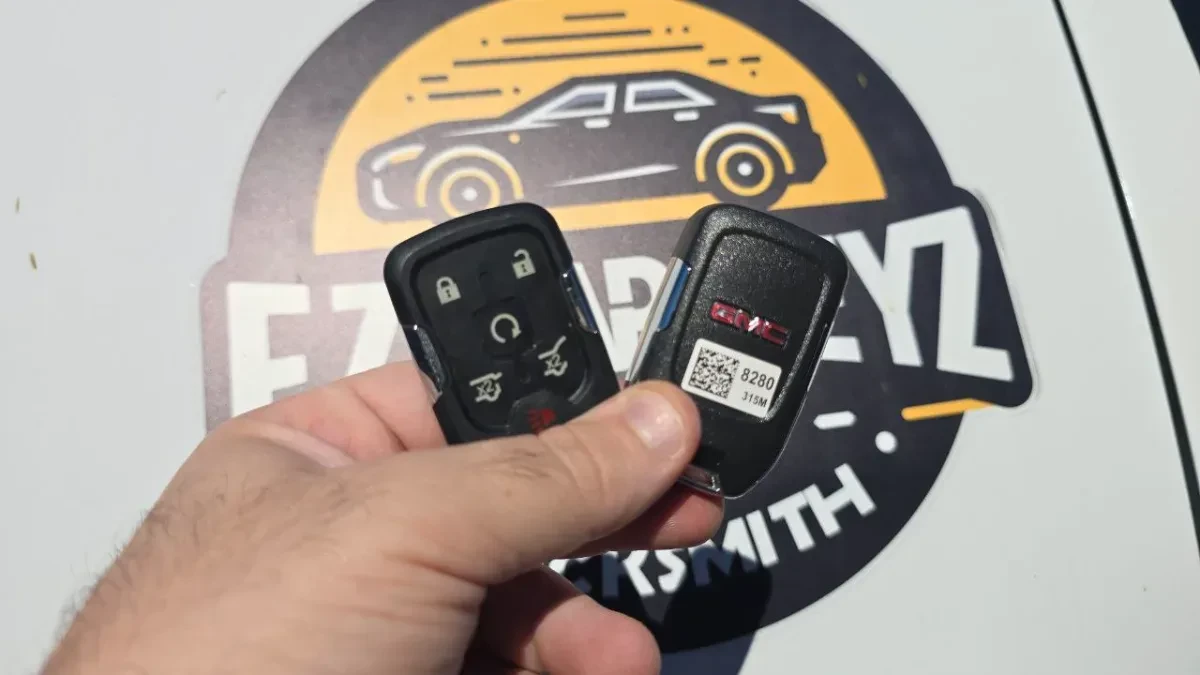 Lost 2023 GMC Yukon key replacement by EZ Car Keyz in Otay Mesa CA