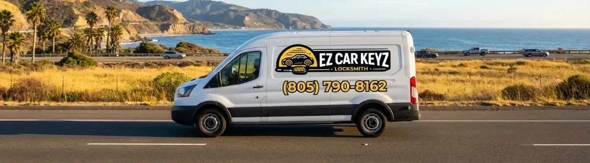 EZ Car Keyz mobile locksmith van