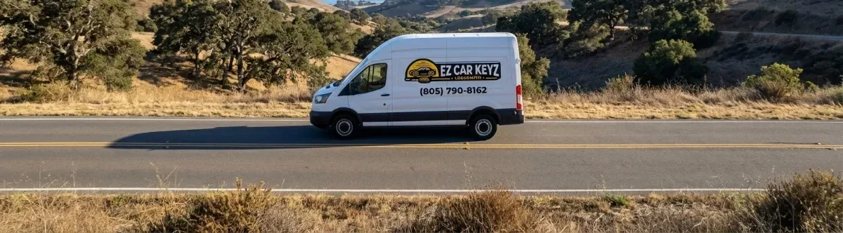 EZ Car Keyz mobile locksmith van