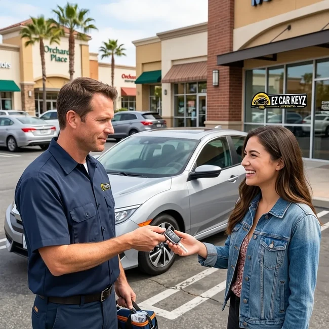 Honda Civic key replacement in San Diego County