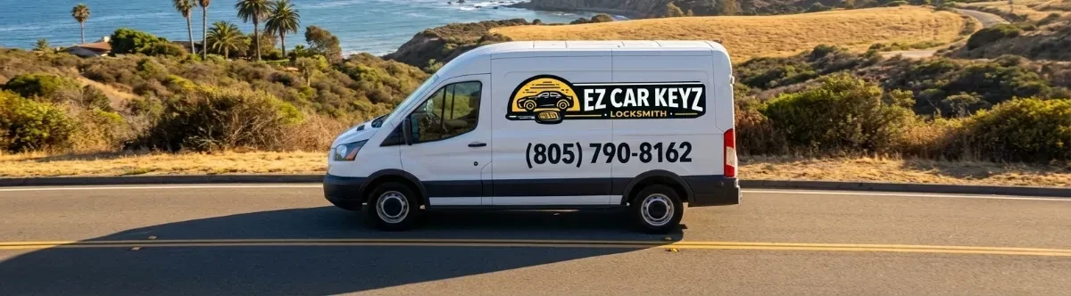 EZ Car Keyz mobile locksmith van