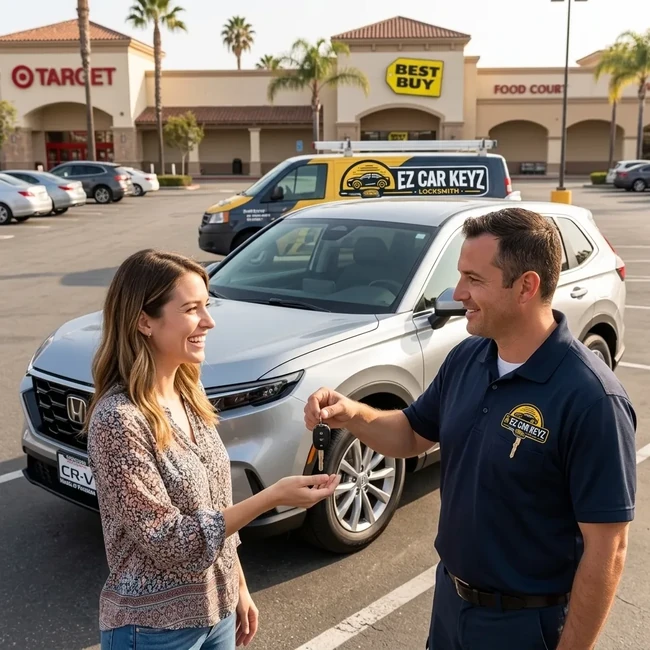 Honda CR-V key replacement in San Diego County