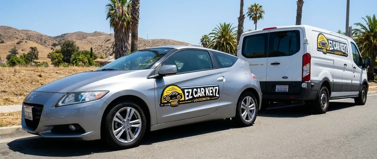 Honda CR-Z mobile car key service by EZ Car Keyz in San Diego County
