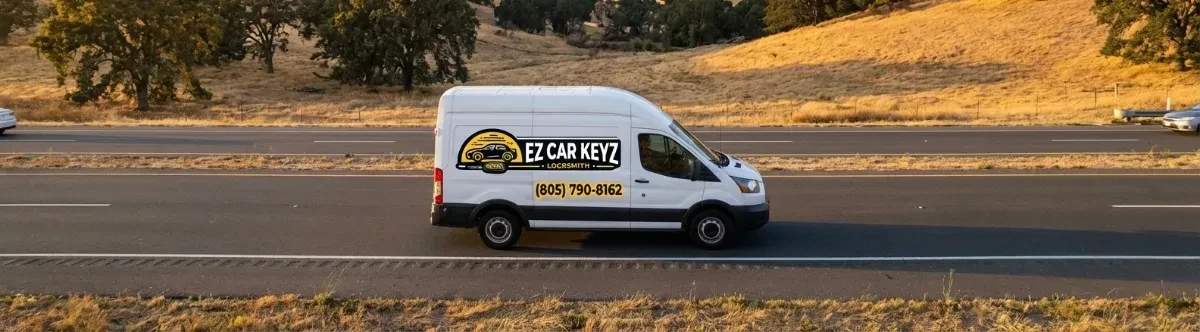 EZ Car Keyz mobile locksmith van