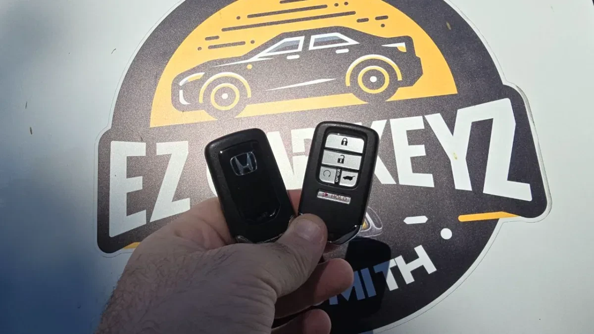 On-site 1998 Honda Odyssey car key programming in Lemon Grove CA